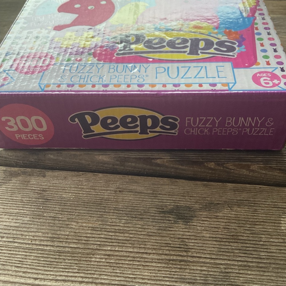 Peeps Fuzzy Bunny & Chick Puzzle - 300 pieces - Picture 2 of 4